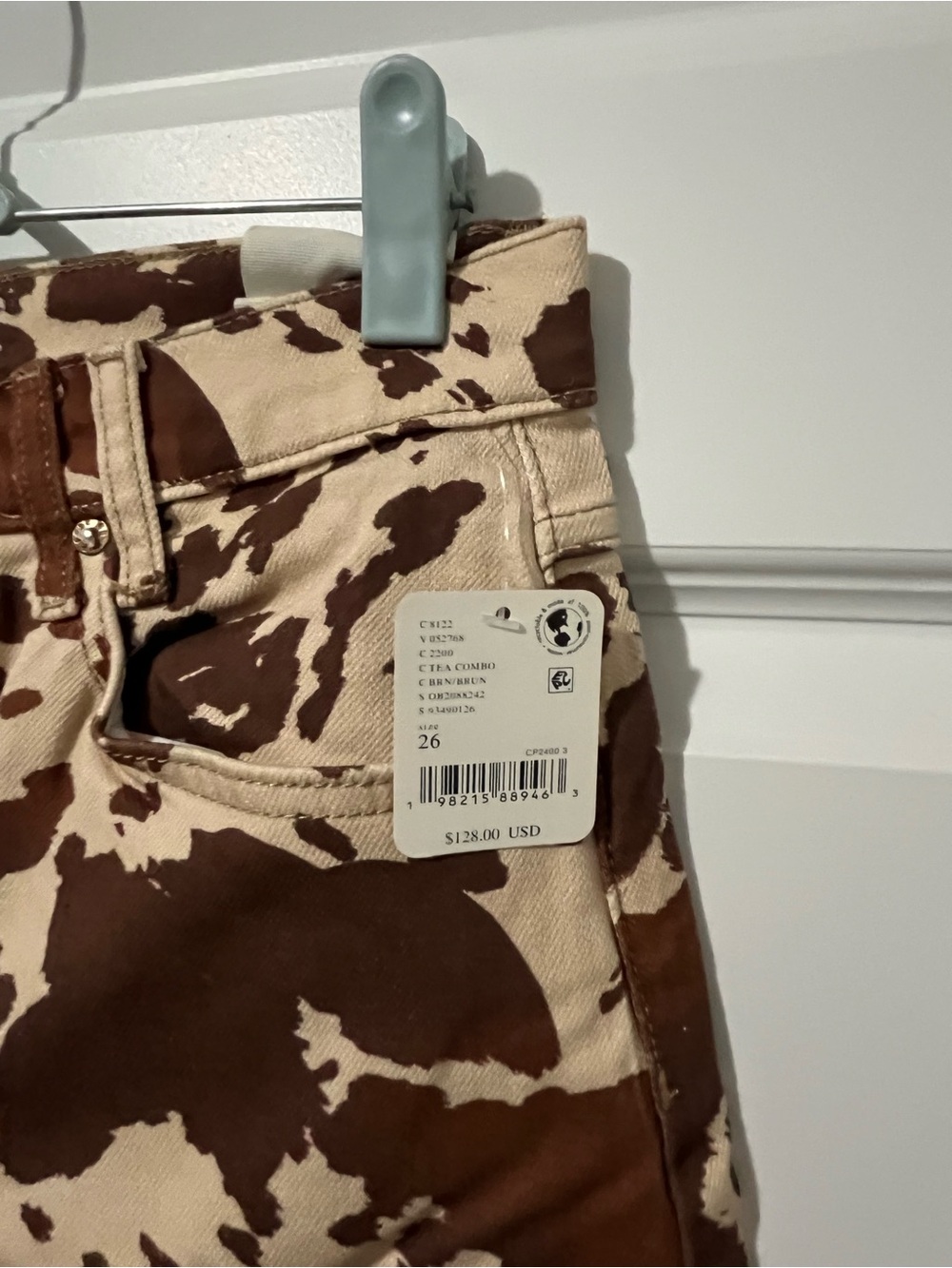 We The Free Risk Taker Mid Rise Printed Jeans - Picture 6 of 8